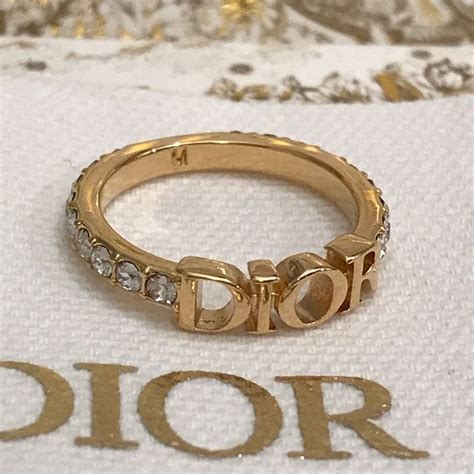 anillo christian dior